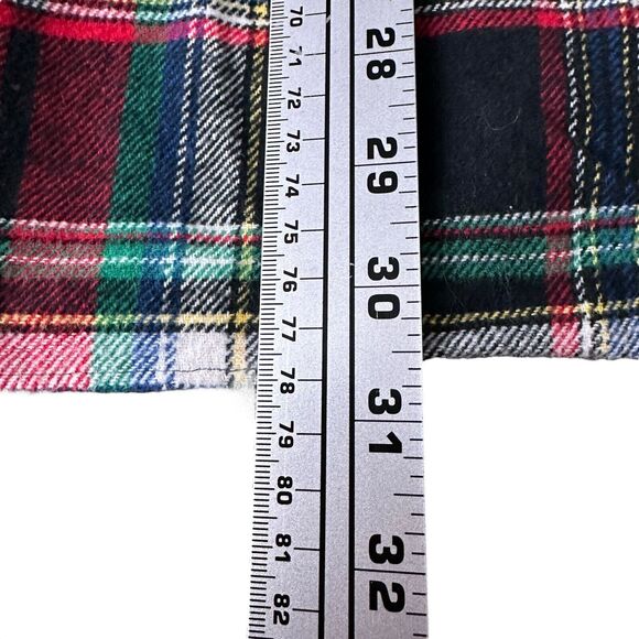 Polo Ralph Lauren Western Flannel Shirt Mens XXL Red Plaid Elbow Pads Pearl Snap - Picture 11 of 11